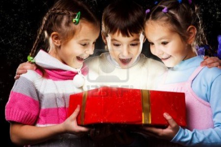 La Magia y felicidad de un niño está en el carino que entregas